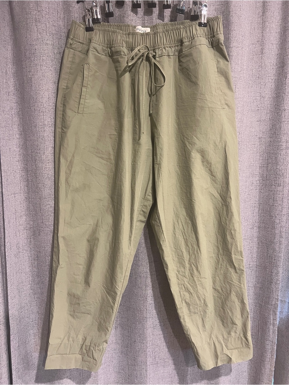 Psophía Straight Leg Drawstring Pants